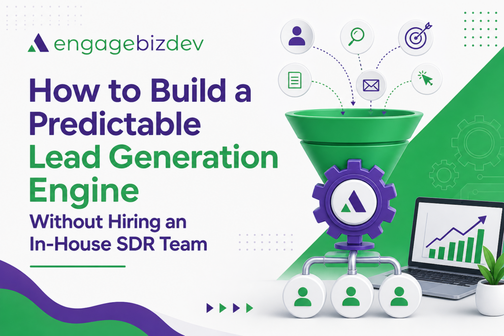 EngageBizDev guides businesses in hiring an in‑house SDR team to boost lead generation, streamline sales, and drive predictable growth.