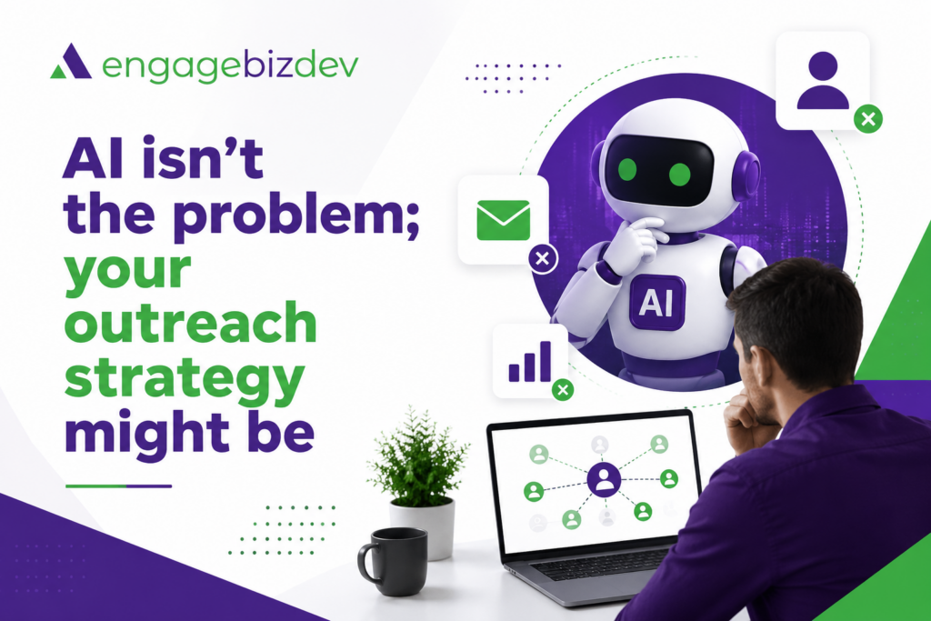 5 AI outbound mistakes that reduce reply rates and weaken B2B lead generation performance.